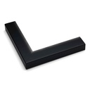 ~CLOSEOUT~ - 5131 - 1-1/8"  BLK.W/SILVER EDGE