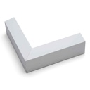 5146 - 1-1/8" WHITE SLOPE CAP