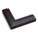 ~DISCONTINUED~ - 5157 - 1-3/4" HAMMERED MAHOGANY - KC Only