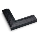 ~DISCONTINUED~ 5158 - 1-3/4" HAMMERED BLACK