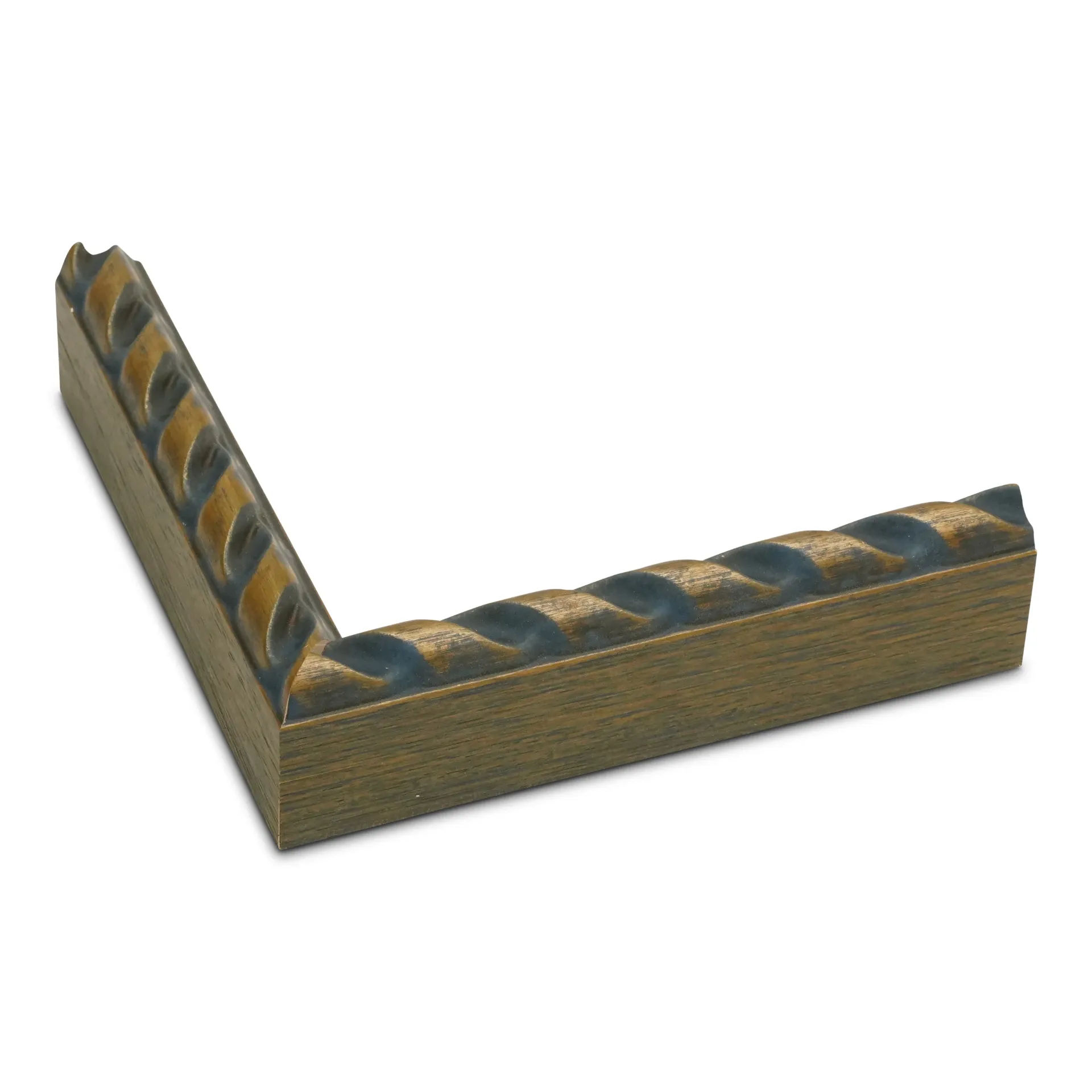 3453 - 3/4" Blue with Gold - Torino Twist
