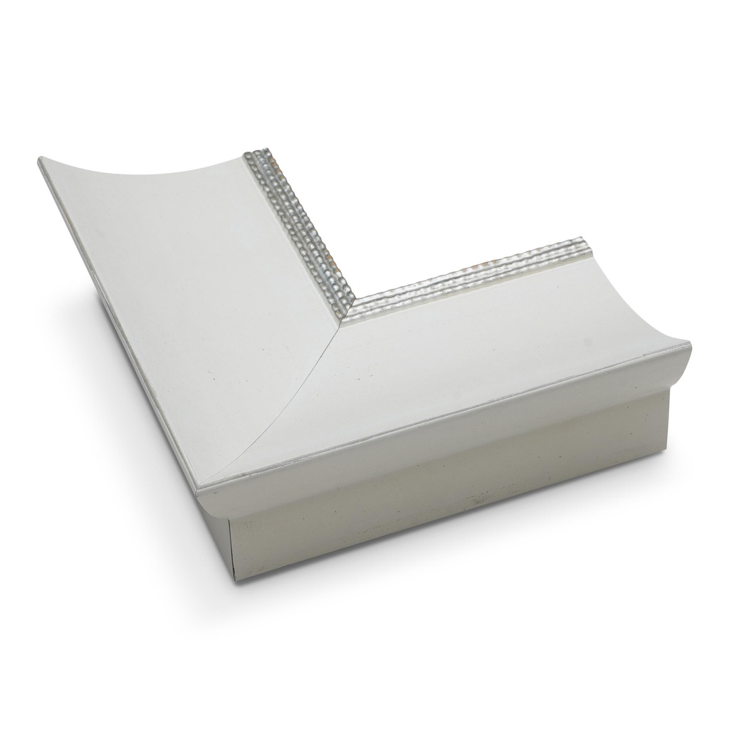 8022 - 3" WHITE W/SILVER LIP