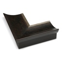 8026 - 3" BLACK W/SILVER LIP