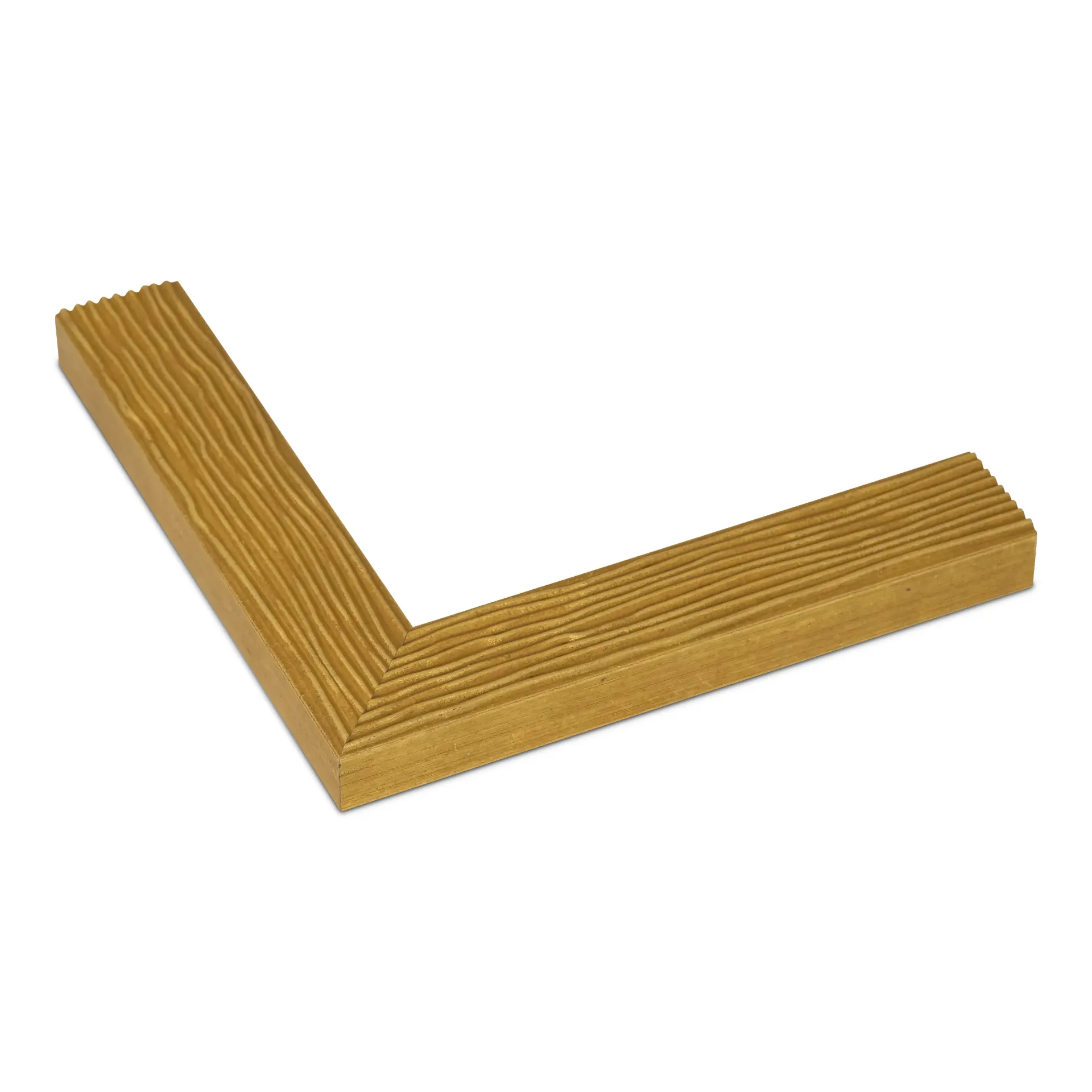 3480 - 1-1/8" Gold Wavy - Ritz