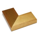 8036 - 3"  FLAT GOLD