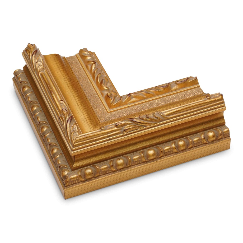 ~DISCONTINUED~ 2566 - 3-1/4" LIGHT GOLD ORNATE