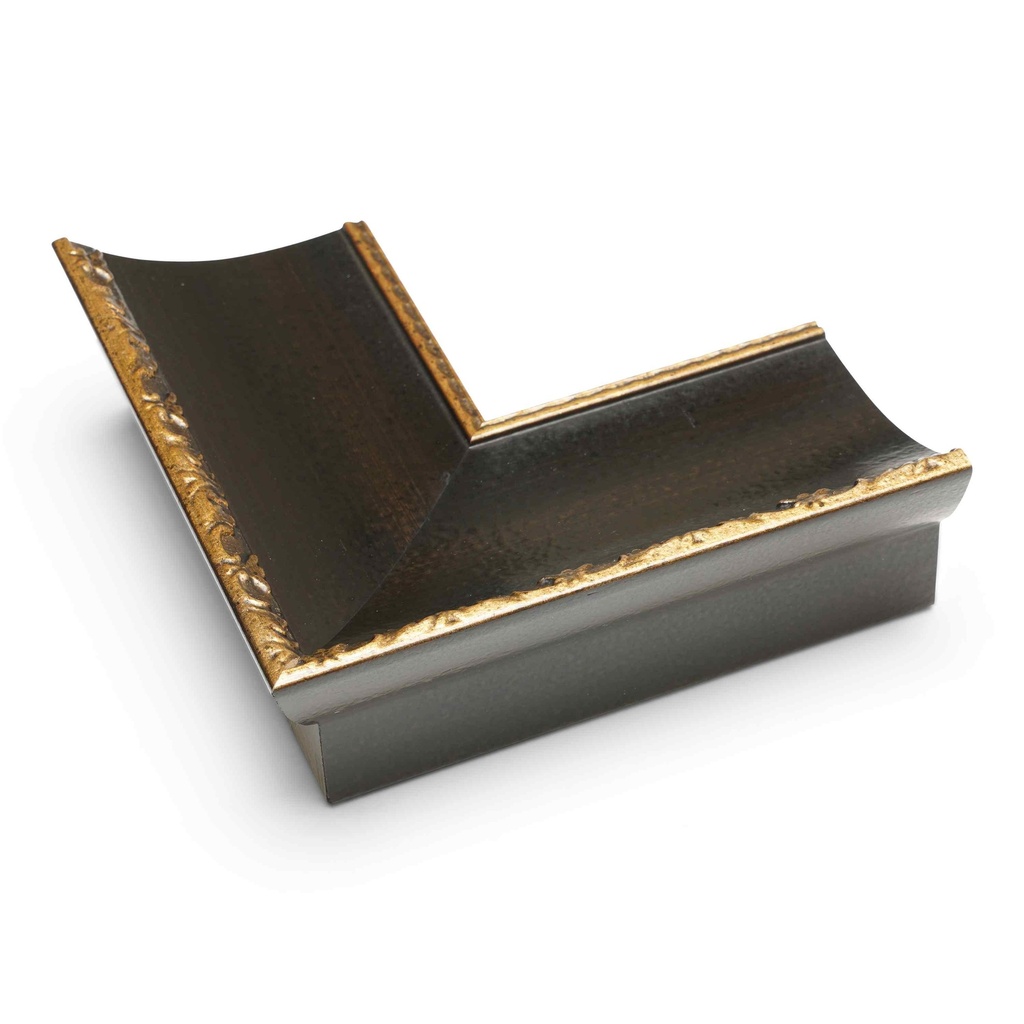 8058 - 3" BLACK W/ GOLD