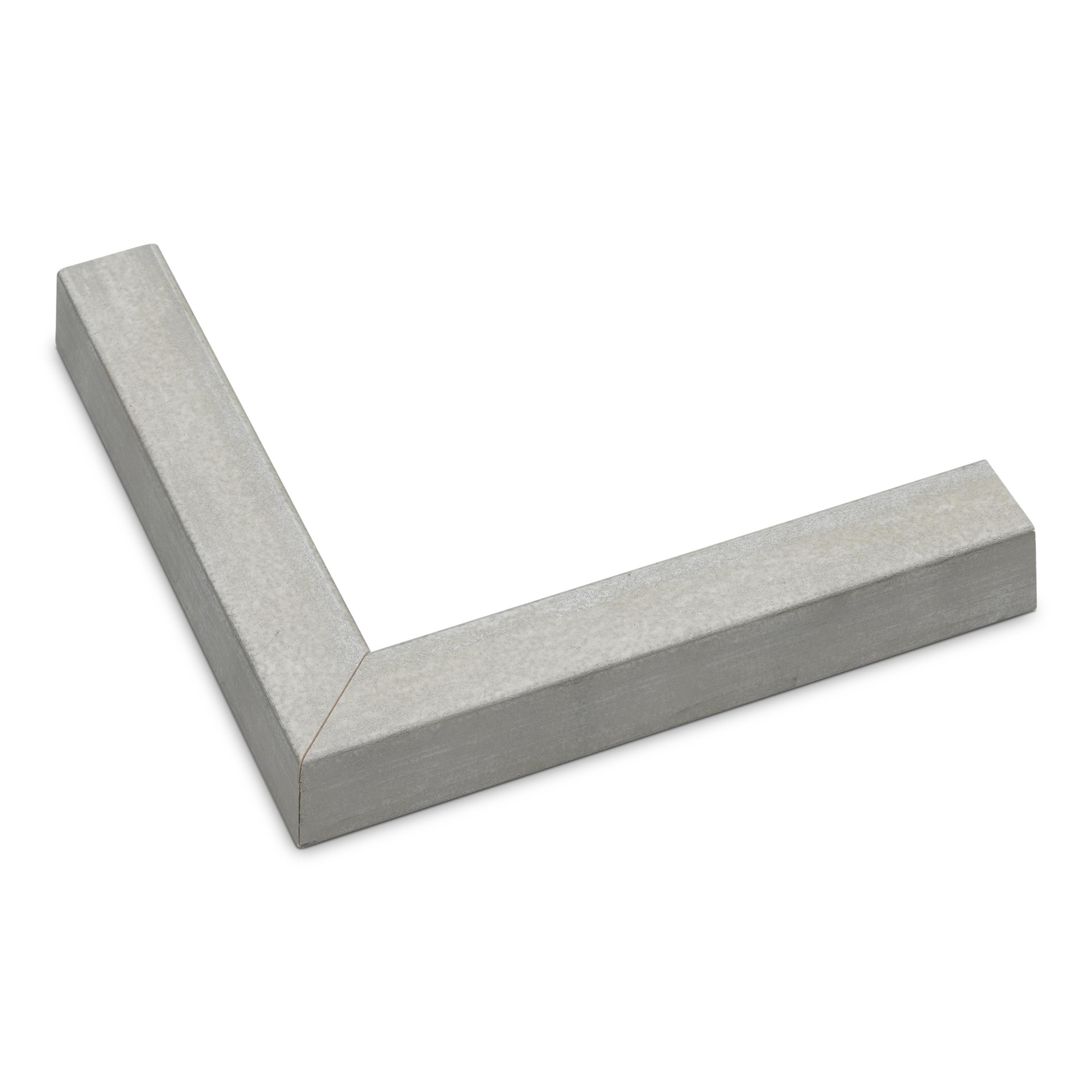 ~CLOSEOUT~ - 9034 - 1" WHITE SILVER