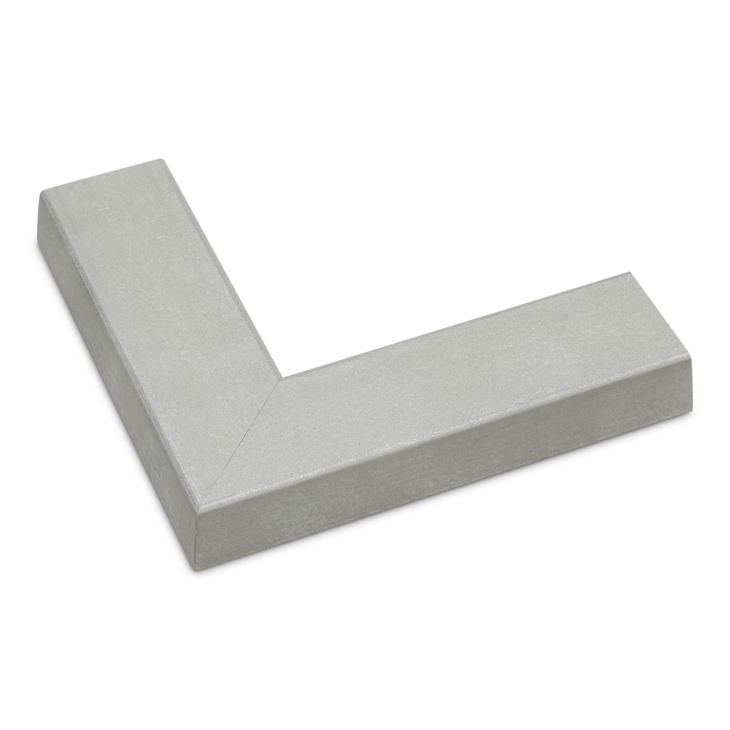 ~DISCONTINUED~ - 9038 - 1-3/4" WHITE SILVER