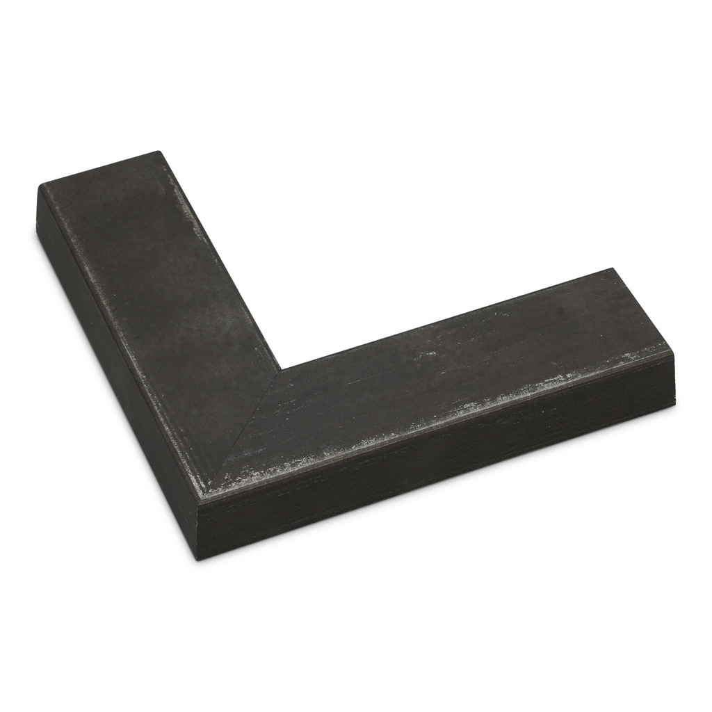 ~CLOSEOUT~ - 9041 - 1-3/4"  BLACK SILVER