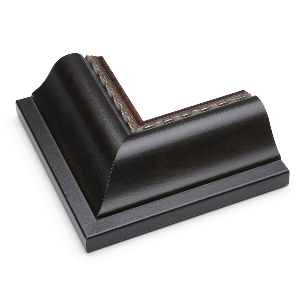 ~CLOSEOUT~ 2579 - 2-3/4" ANT. BLACK/GOLD ORN. LIP