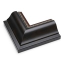 ~CLOSEOUT~ 2579 - 2-3/4" ANT. BLACK/GOLD ORN. LIP