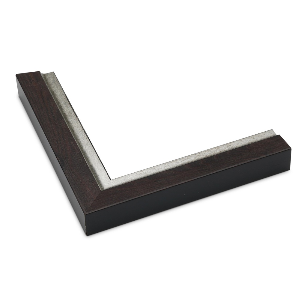 ~DISCONTINUED* 9055 - 1-1/8" DK. WAL. W/SILVER