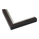 ~DISCONTINUED* 9055 - 1-1/8" DK. WAL. W/SILVER
