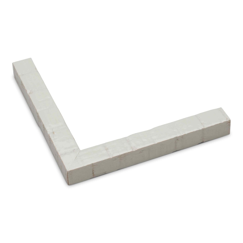 ~DISCONTINUED~ - 9058 - 3/4" RUSTIC WHITE GLAZE