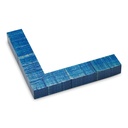 ~CLOSEOUT~ - 9064 - 1" RUSTIC BLUE GLAZE