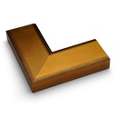 ~DISCONTINUED~ - 2606 - 2-1/2 GOLD W/BLK STREAKS