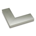 M252-33 - 2" SILVER FLAT TOP