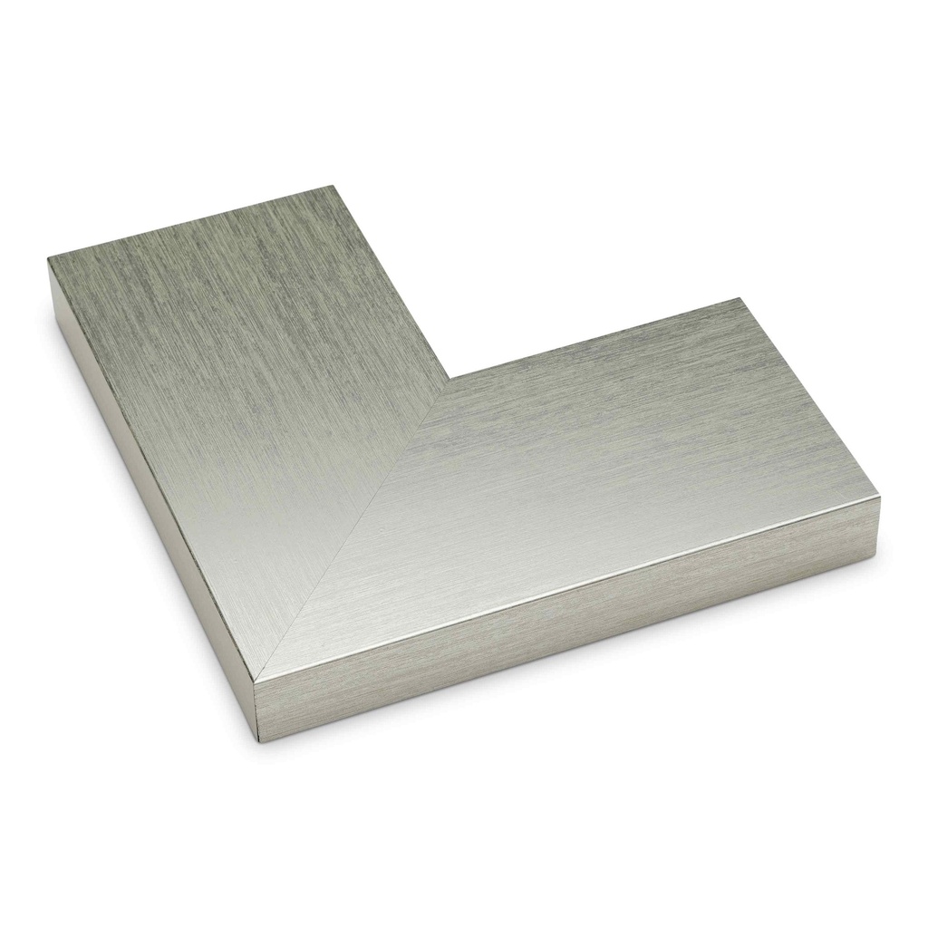 M253-33 - 3" SILVER FLAT TOP