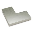 ~DISCONTINUED~ - M253-33 - 3" SILVER FLAT TOP - KC Only