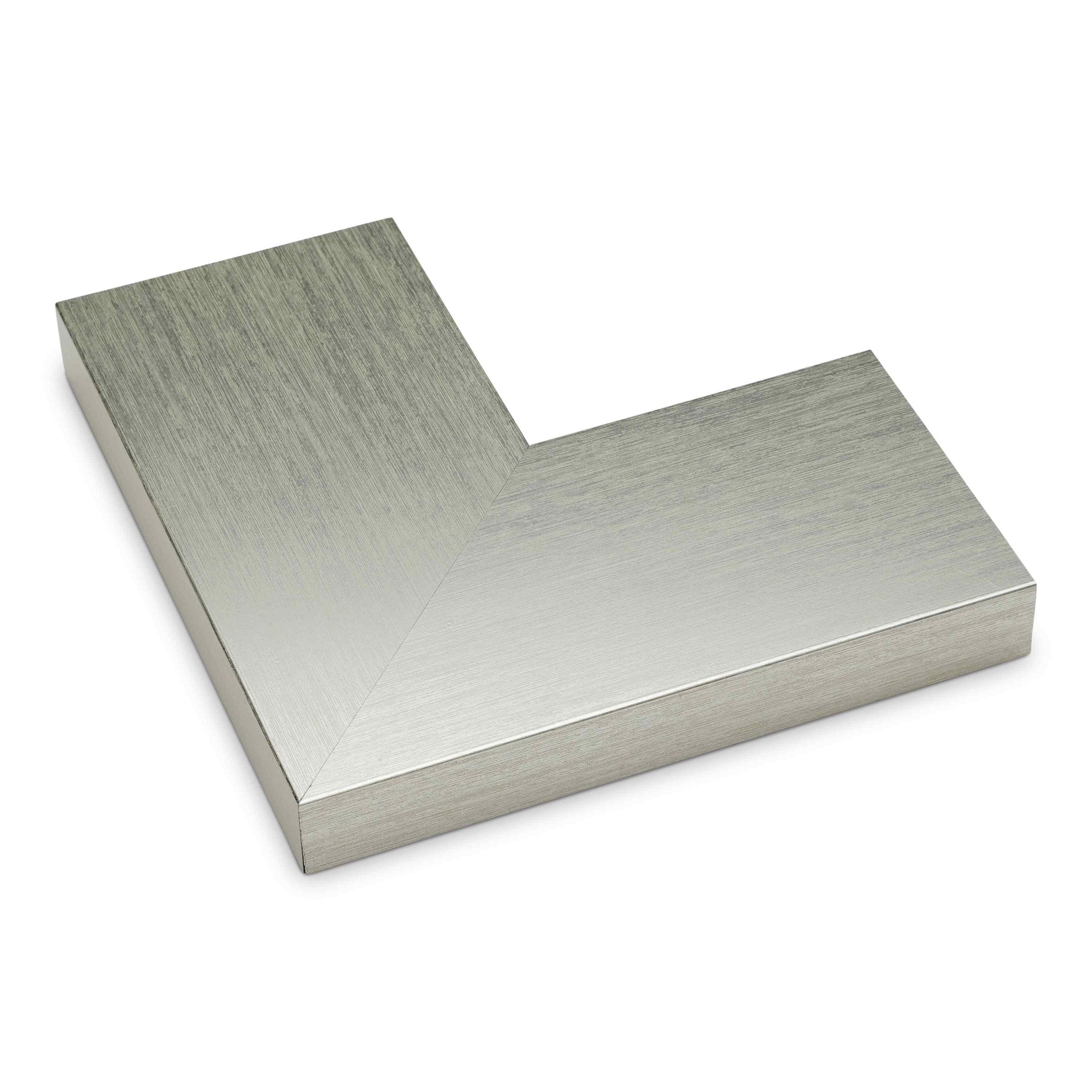 ~DISCONTINUED~ - M253-33 - 3" SILVER FLAT TOP - KC Only