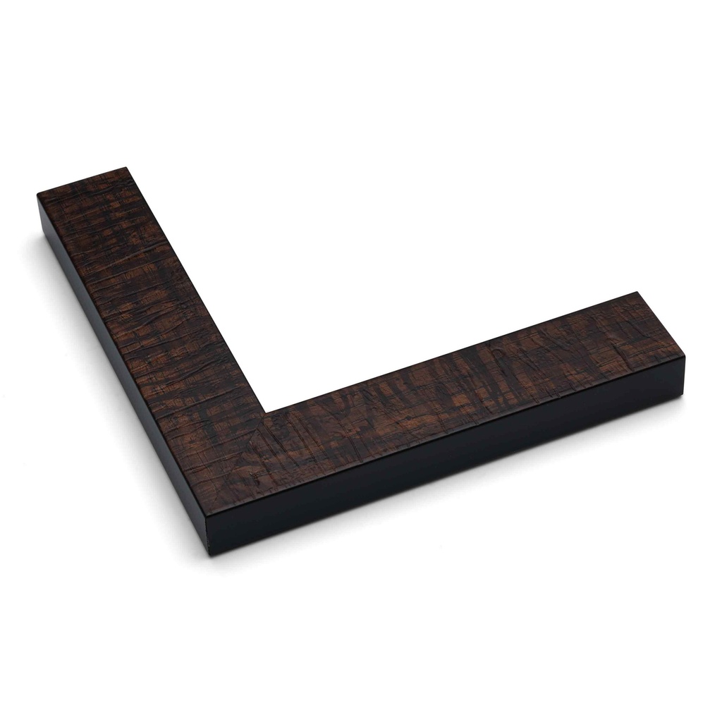2641 - 1-1/4" DARK WALNUT RUSTIC