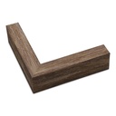 M330-121 - 1" BROWN/WHITE BARNWOOD SHADOWBOX