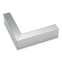 M330-73 - 1" TRUE SILVER SHADOWBOX