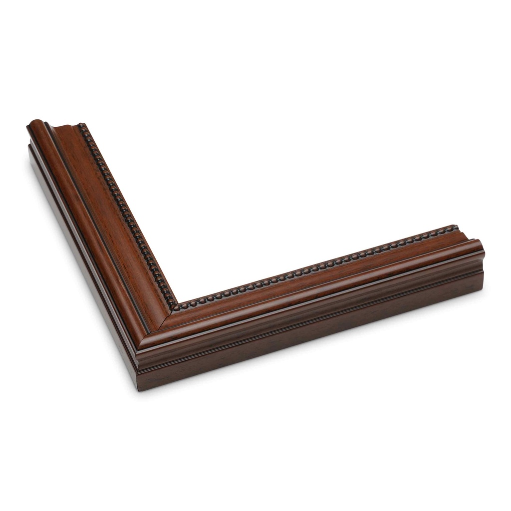 M34-21 - 1" WALNUT W/ BEADED LIP