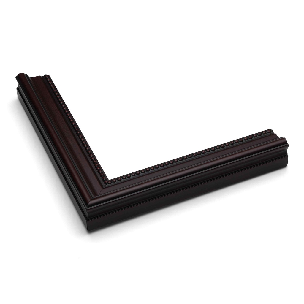 M34-24 - 1"  MAHOGANY W/BEADED LIP