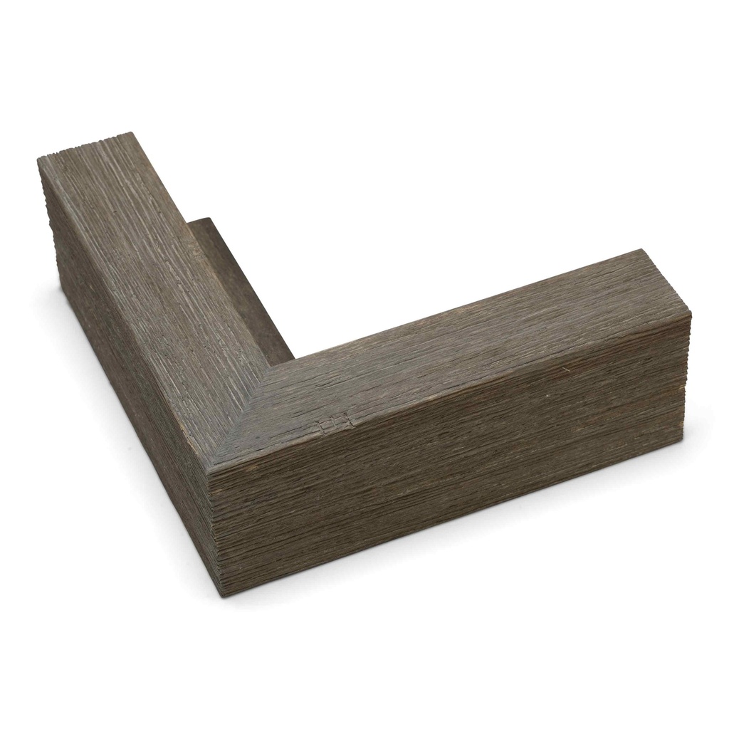 ~CLOSEOUT~ - M361-138 - 2-1/4" LIGHT GREY BARNWOOD FLOATER - KC Only