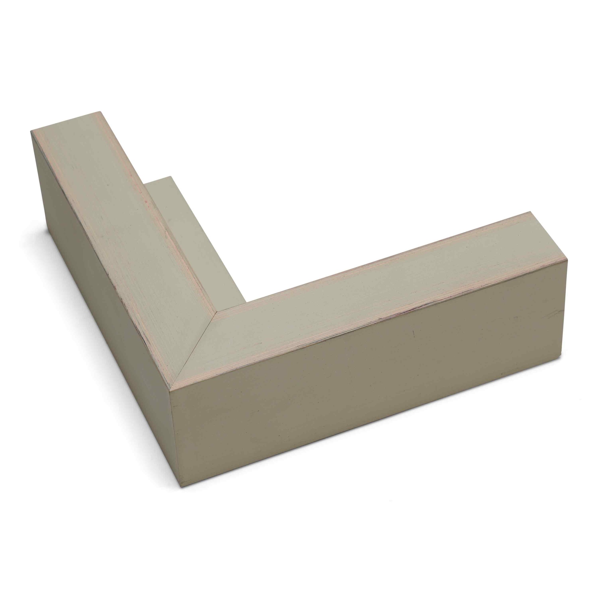 ~DISCONTINUED~ - M362-11 - 1-9/16" DEEP GREY/BEIGE SCRATCH FLOATER - KC Only