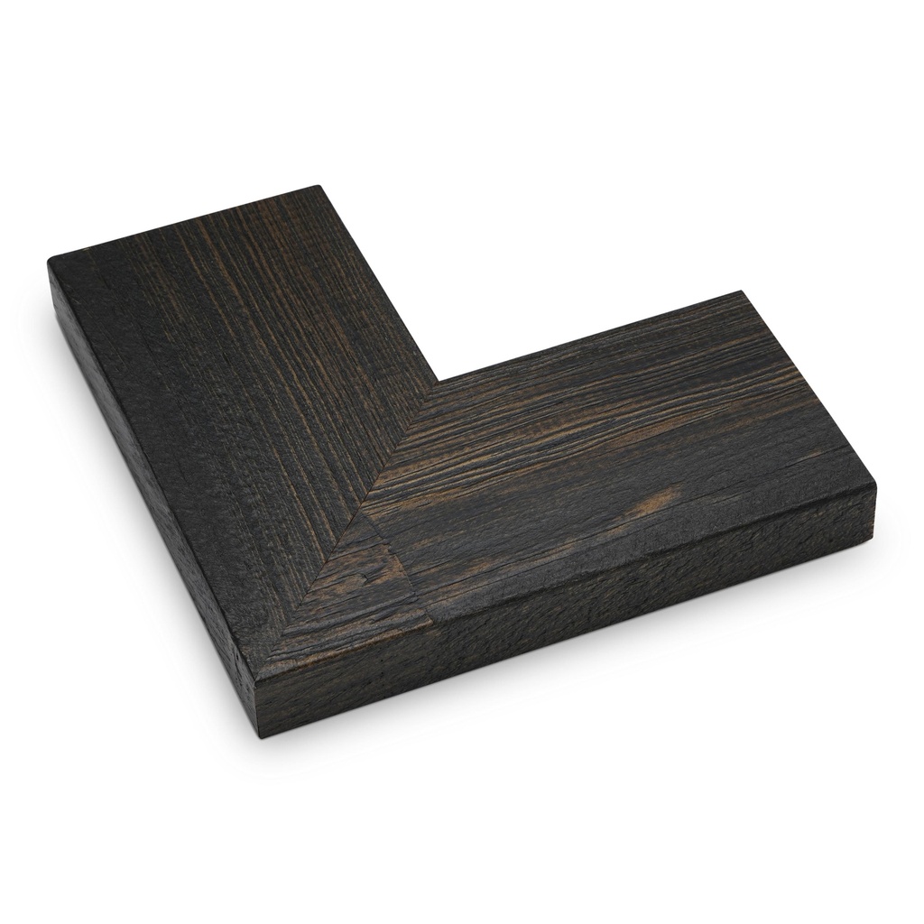 ~DISCONTINUED~ - M424-29 - 2-3/4" WOODGRAIN BLACK