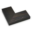 ~DISCONTINUED~ - M424-29 - 2-3/4" WOODGRAIN BLACK