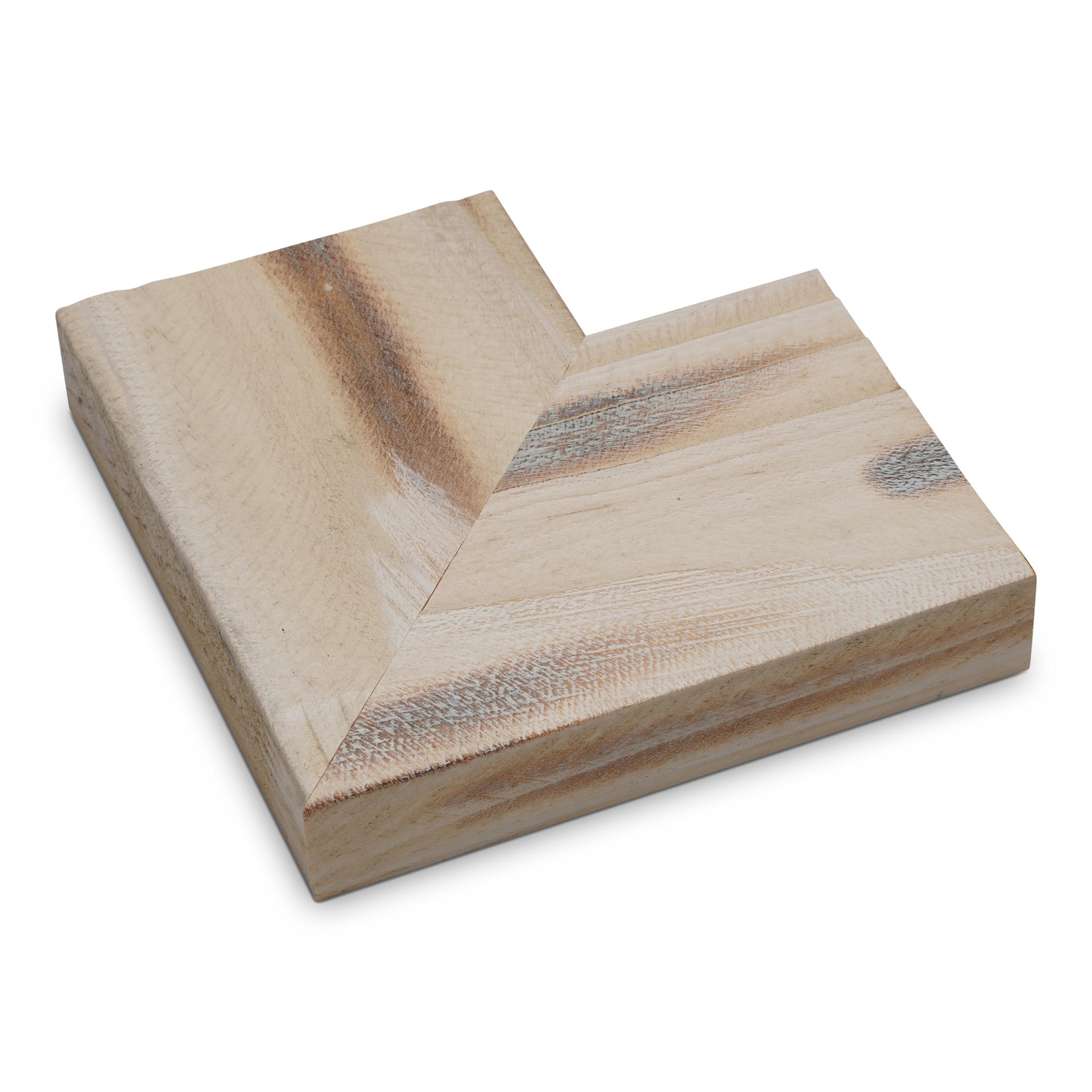 ~DISCONTINUED~ - M425-22 - 4" WOODGRAIN WHITE