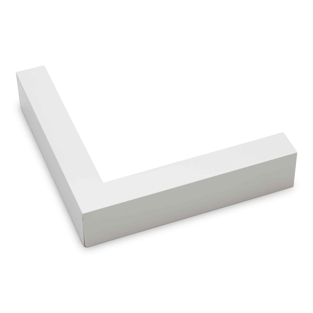 M432-02 7/8" WHITE LACQUER