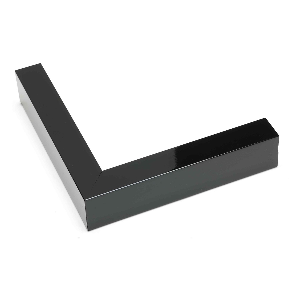 M432-09  7/8" BLACK LACQUER