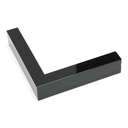M432-09  - 7/8" BLACK LACQUER