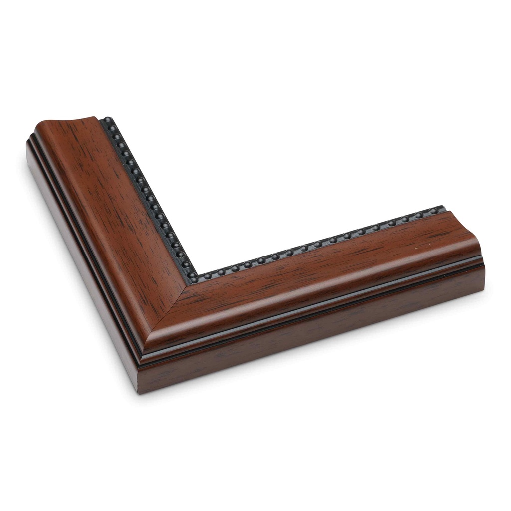 M69-21 - 1-1/2" WALNUT W/ BEADED LIP