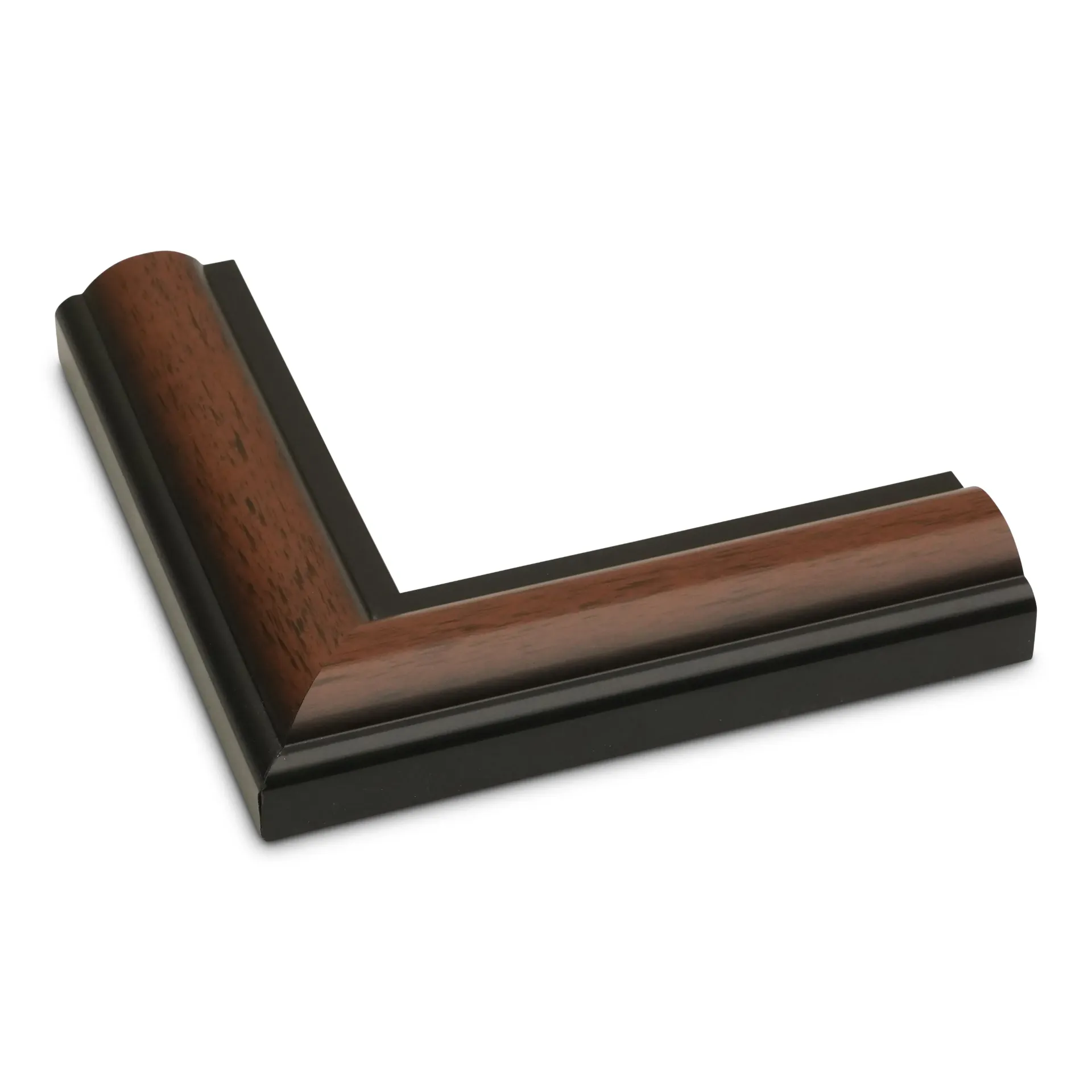 ~CLOSEOUT~ M705-21 - 1-1/2" WALNUT & BLACK