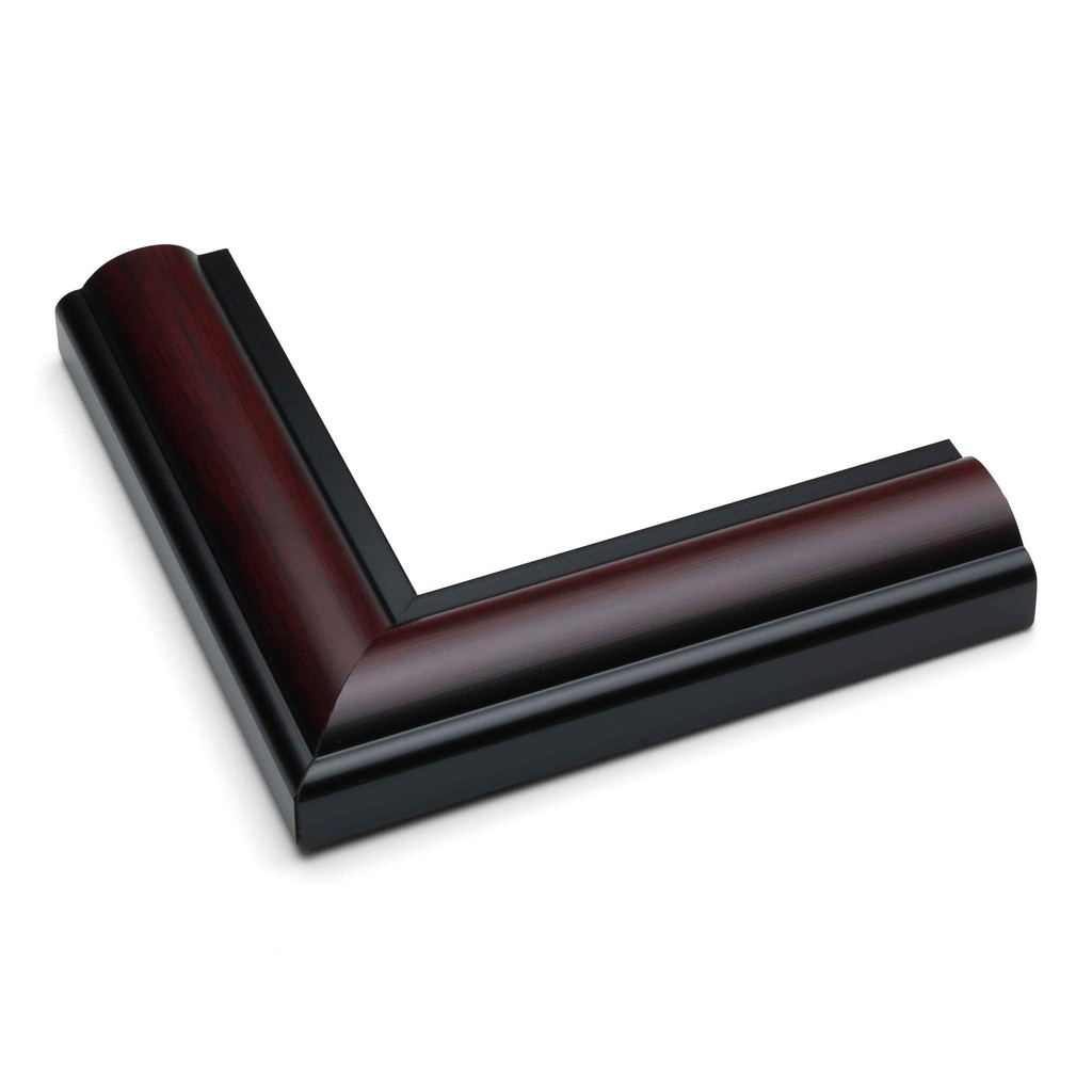 ~DISCONTINUED~ M705-24 - 1-1/2" MAHOGANY & BLACK