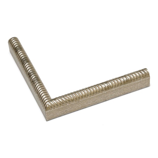 [2821] 2821 - 5/8"  SILVER SPIRAL
