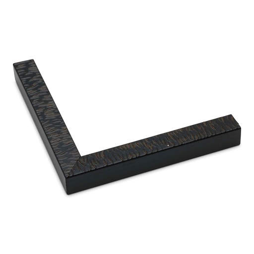 [2832] 2832 - 3/4"  ANT. BLACK TEXTURED