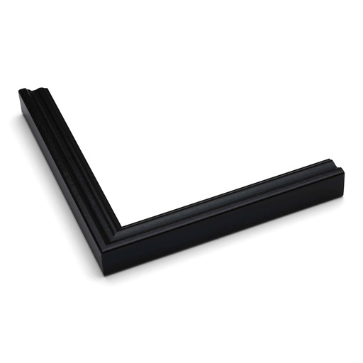 [2901] 2901 - 3/4  BLACK TRADITIONAL