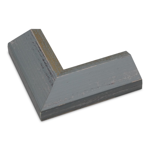 [3260] 3260 - 2 1/8" Grey Slope w/ Gold Lip