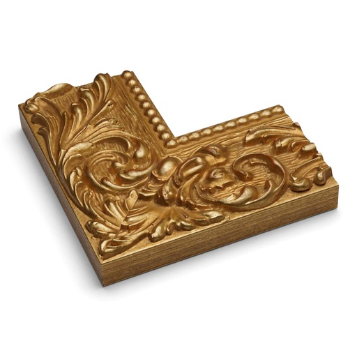 [3278] 3278 - 3-1/4" PALE GOLD ORNATE