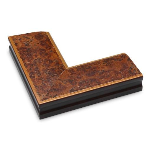 [2573] *CLOSEOUT* - 2573 - 2-1/2 WALNUT DIST. BURL